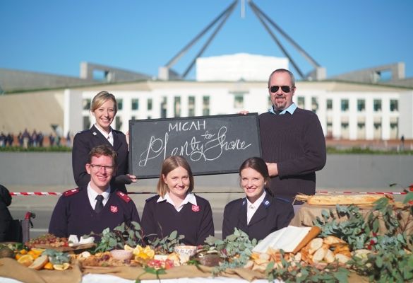 Salvos lobby for a budget that supports the marginalised
