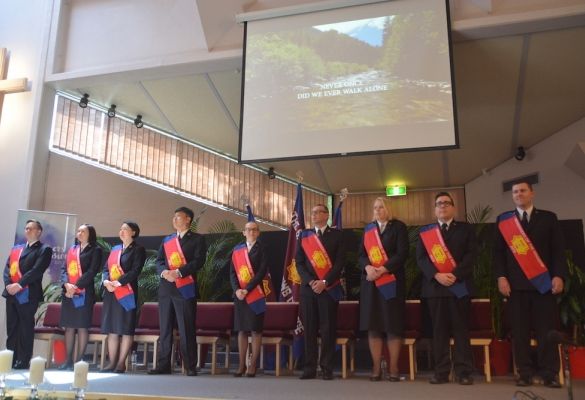 New Salvation Army officers commissioned 