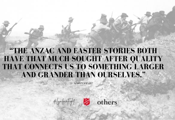 From Anzac Cove to the cross of Christ