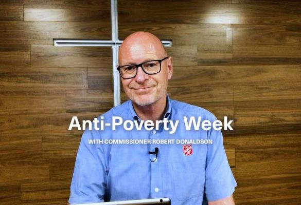 Donaldson devotion - Anti-Poverty Week