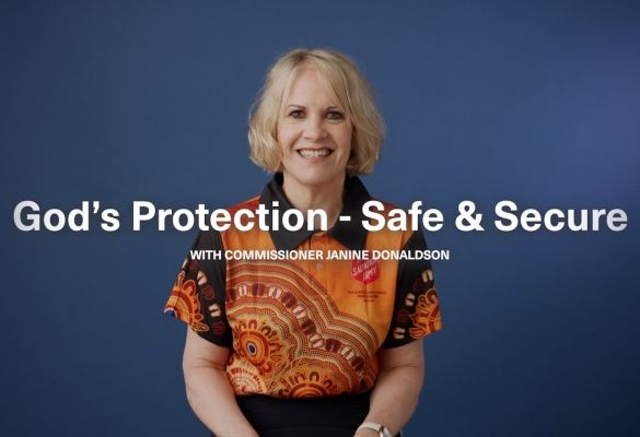 Donaldson devotion: God's protection, safe and secure