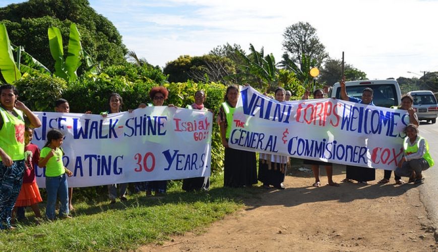 Tonga welcomes General on first-ever visit