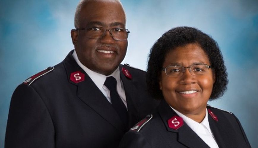 First African American divisional commanders on a mission