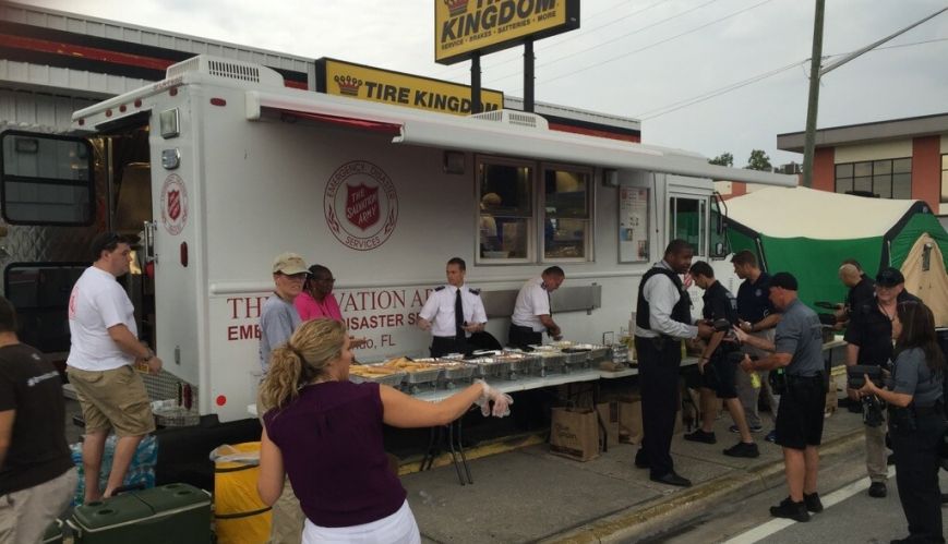 The Salvation Army in Orlando responds to nightclub shooting