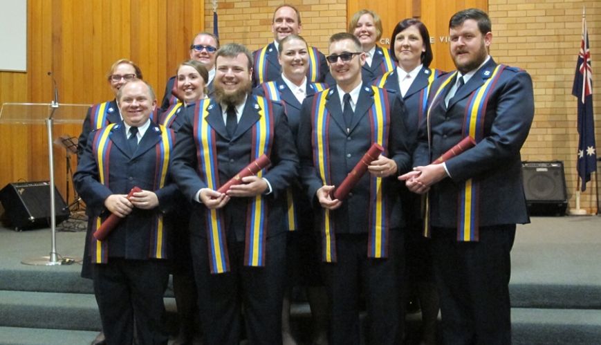 Cadets graduate from The Salvation Army's School For Officer Training