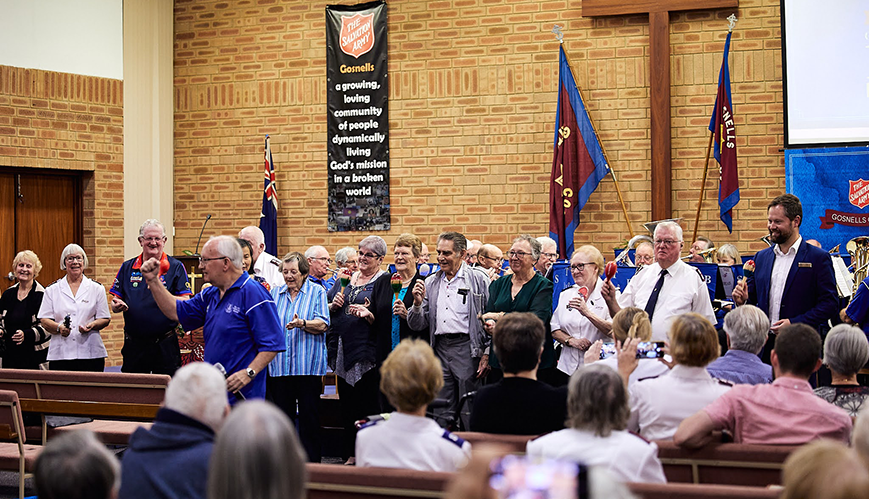 Gosnells Corps celebrates a century of service