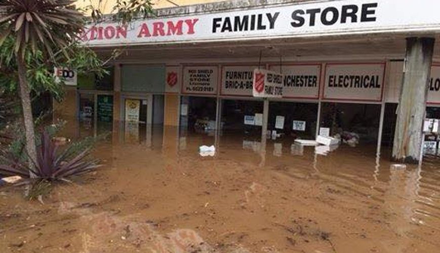 Salvos put up hand to help with looming flood crisis in Rockhampton