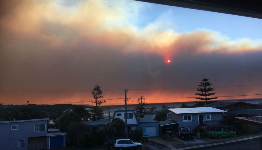 SAES teams respond to NSW bushfires