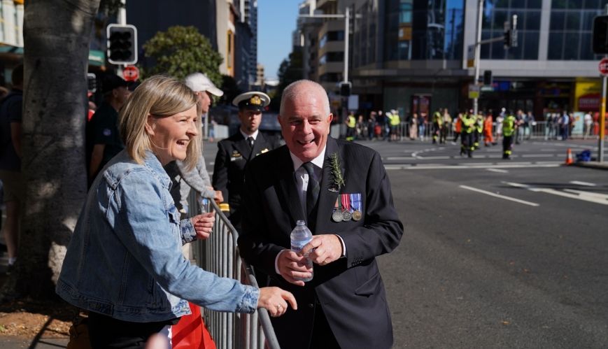 Army out in force on Anzac Day