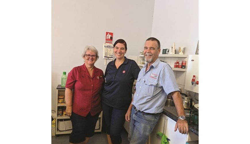 Serving the Salvos over a million square kilometres