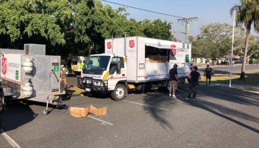 Salvation Army responds to bushfires in Central Queensland