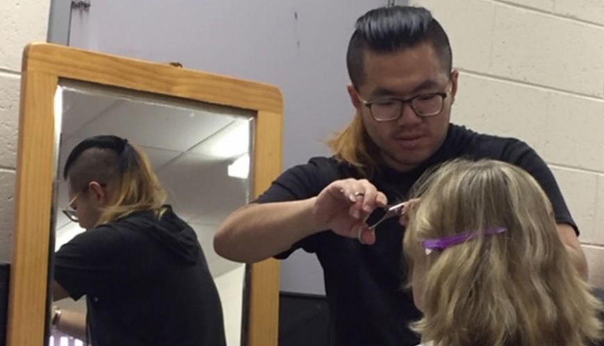 Volunteers bringing hope one haircut at a time