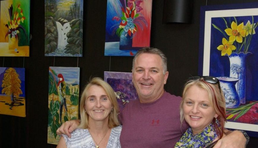 Pour your art out for Jayne Wilson exhibition