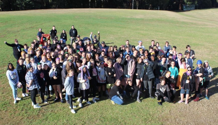 Youth get 'wild' at Victorian camp