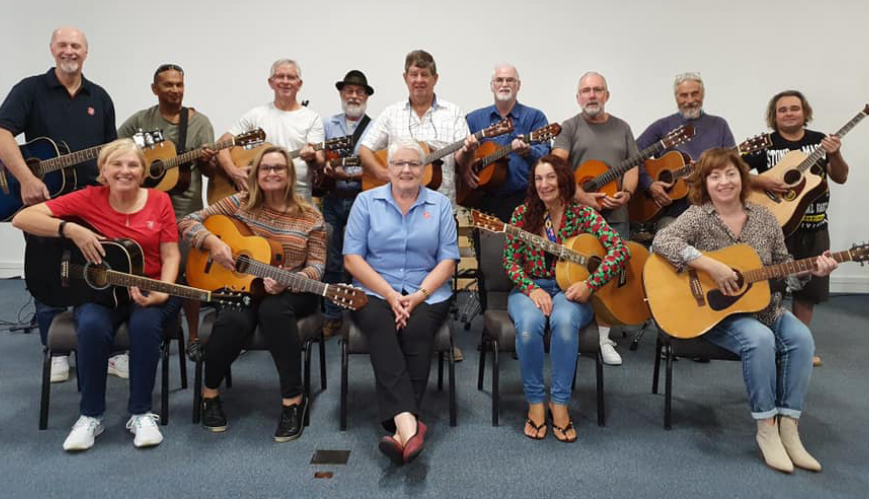 Guitar classes striking a chord at The Third Place