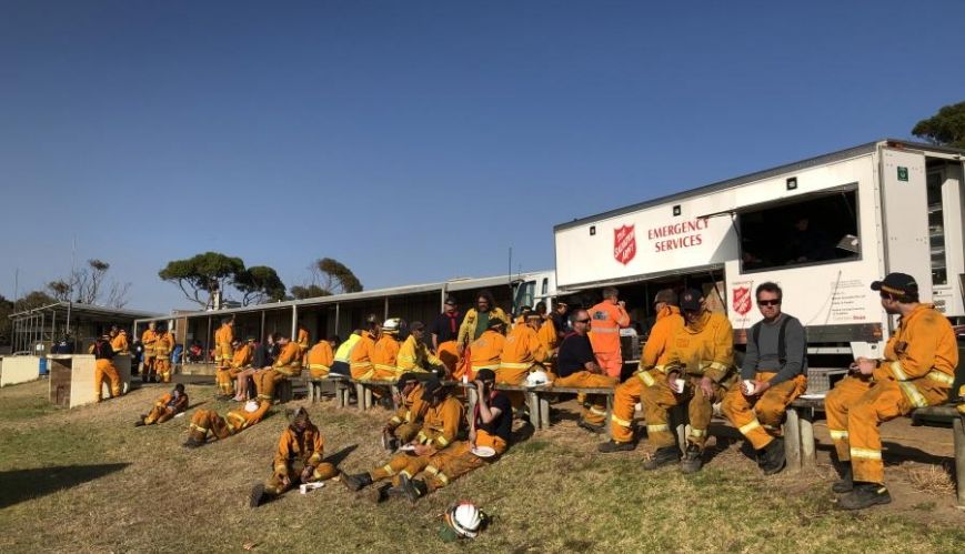 Keeping Kangaroo Island firefighters well fed