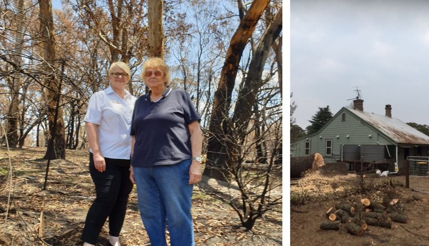 Support from Salvos helps Kaye carry on after bushfire scare