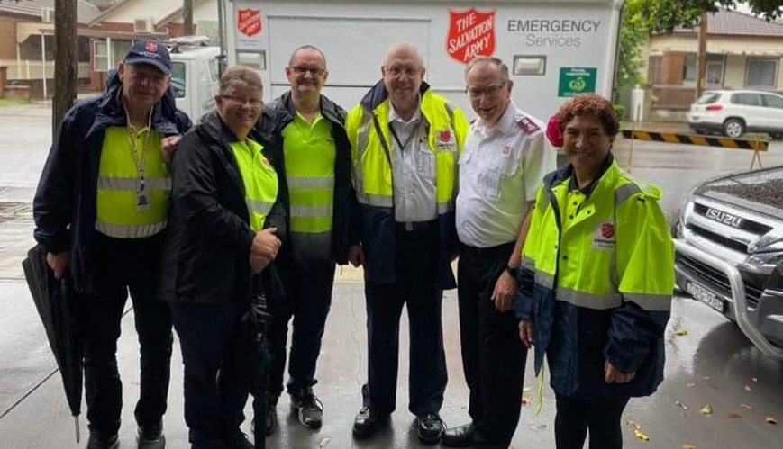 Salvos respond swiftly to NSW flood emergency