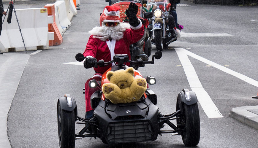 Motorcycle Toy Run spreads Christmas cheer in Tassie