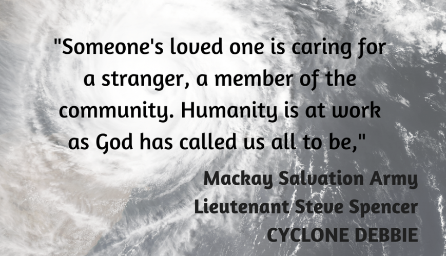Reflections from the heart of a cyclone