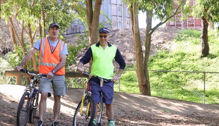 Recycling project getting people back on the bike