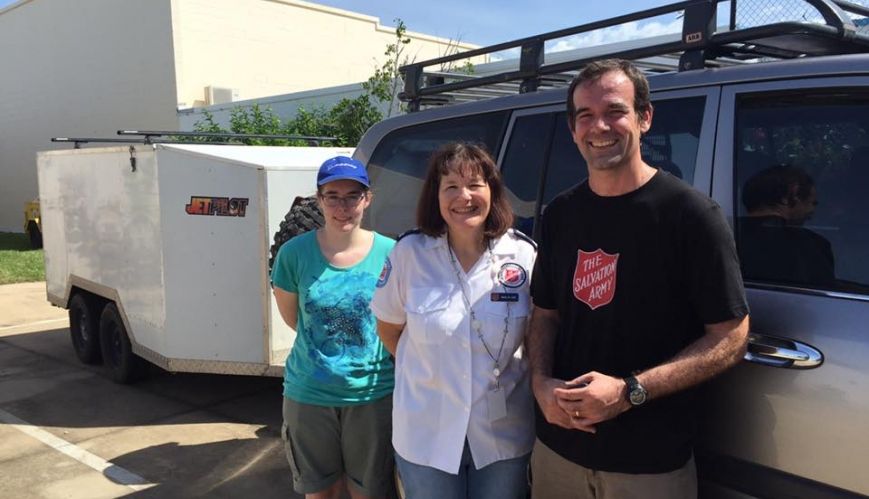 SAES teams find Airlie Beach residents in good spirits despite cyclone devastation  