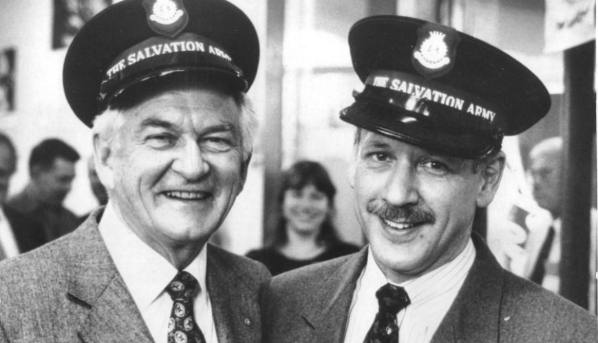 Bob Hawke and the book about the Salvos