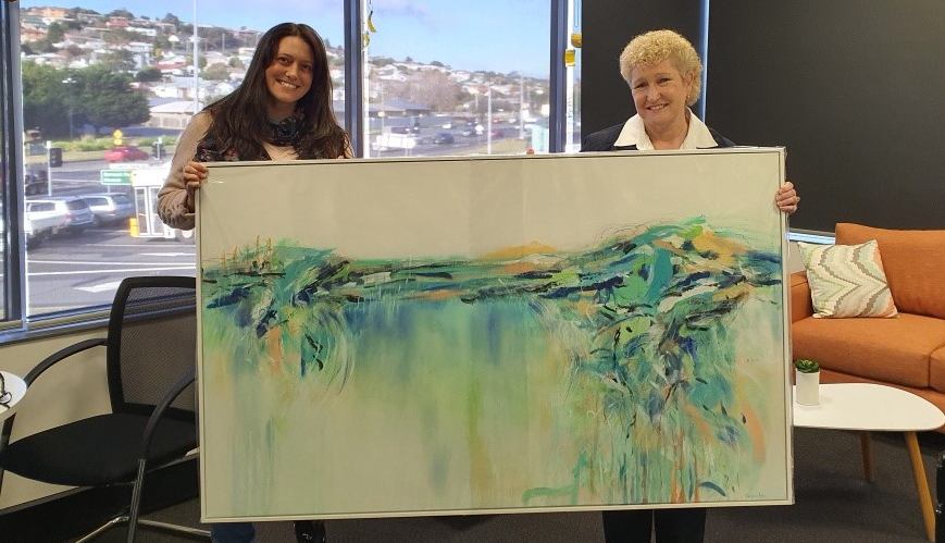 Spiritual vision for Tasmania captured on canvas