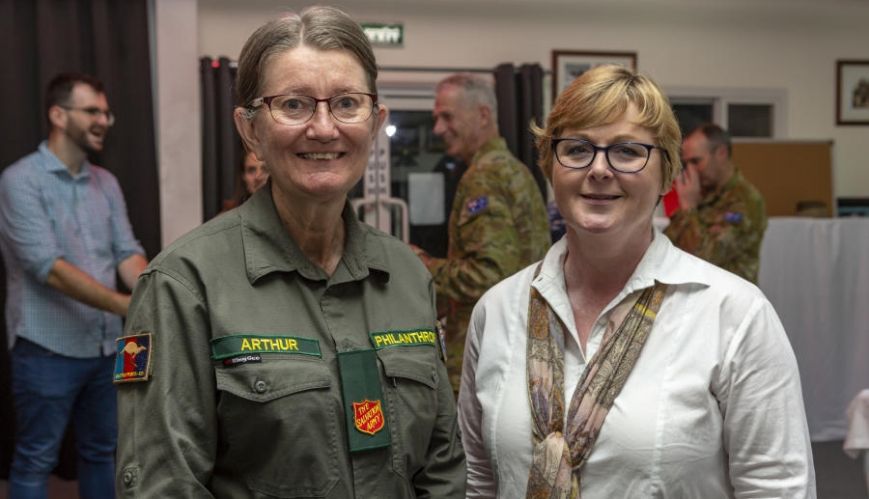 Female RSDS representatives deployed to Middle East