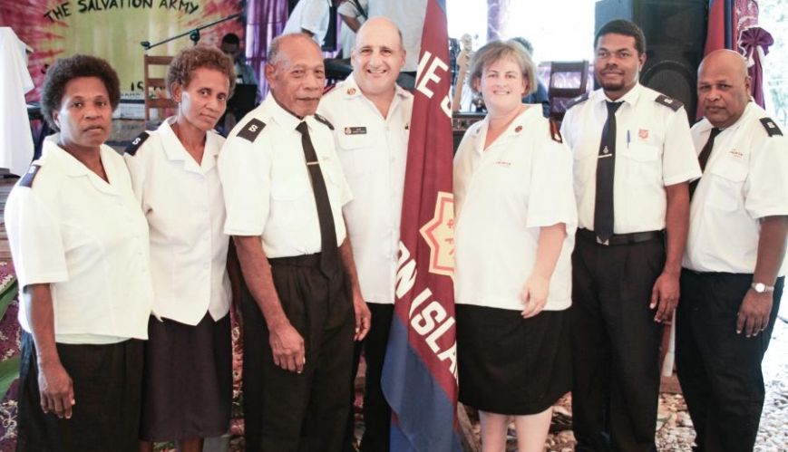 Aussie officers around the world - Solomon Islands
