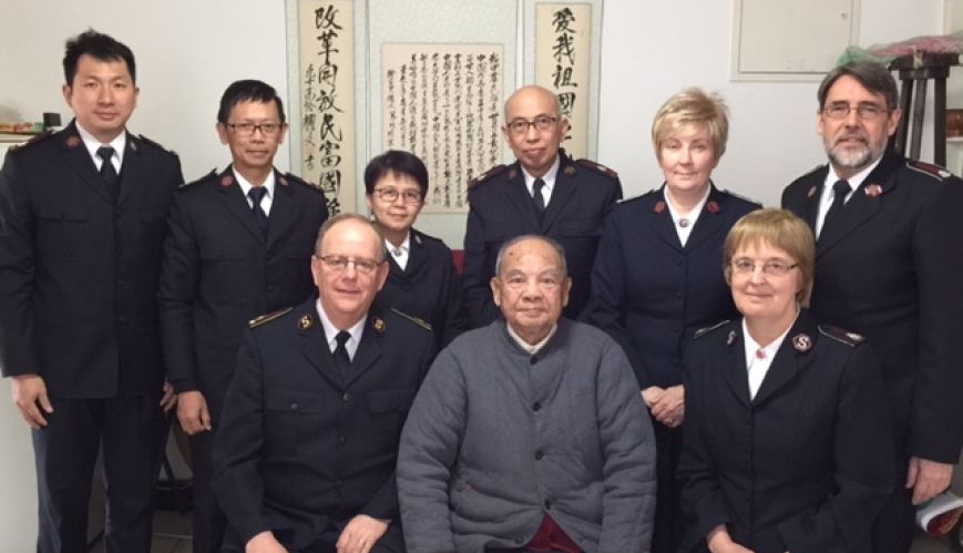  The Salvation Army in mainland China receives official recognition and registration