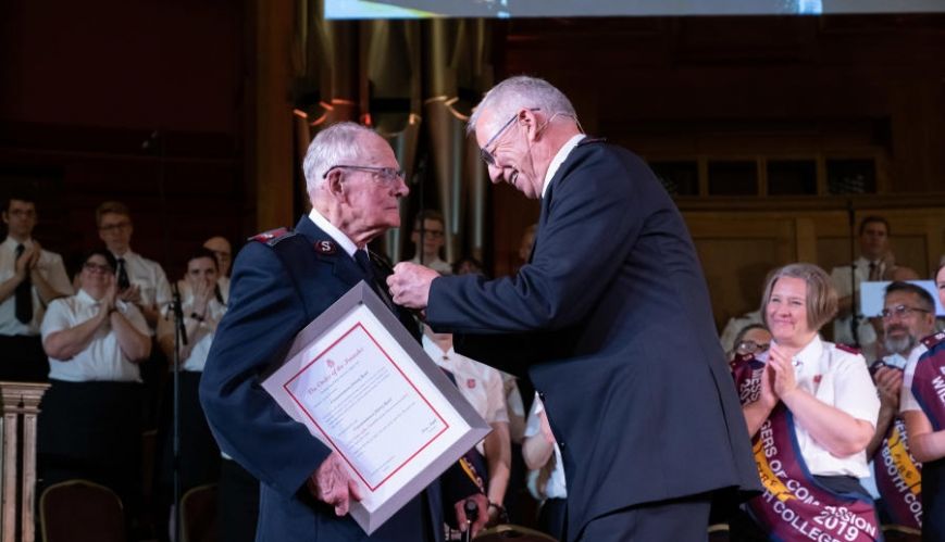 Commissioner Read receives award of the highest order
