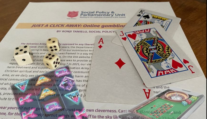 Army throws the dice on online gambling policy