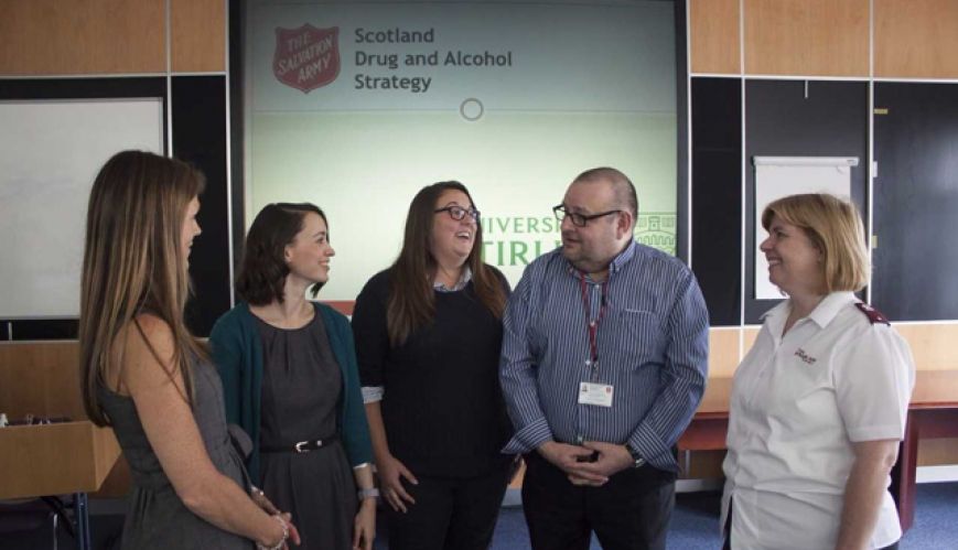 Salvation Army addiction centre opens in Scotland