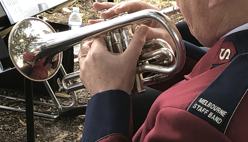 Virtual band unites brass players around the world