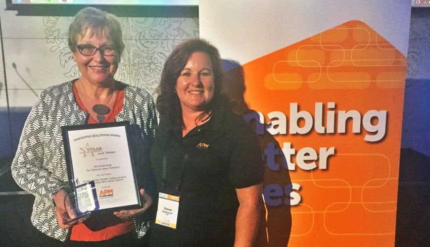 Salvation Army Tasmania wins award for family violence project
