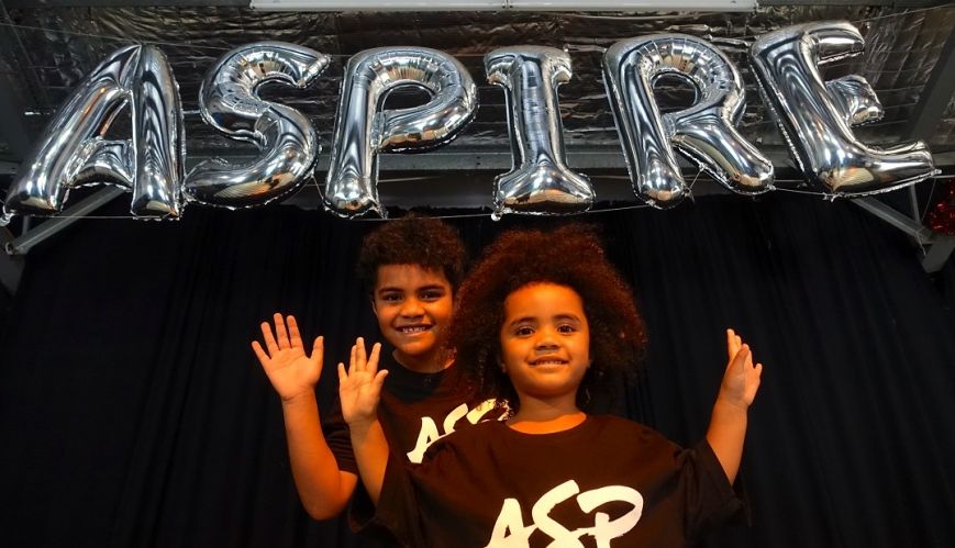 Children learn dance, and experience family, through Aspire