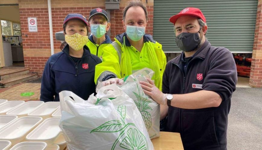 Salvos continue to help in storm-ravaged areas