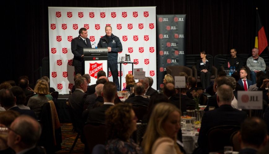 Transforming lives focus of Red Shield Appeal launch in Melbourne