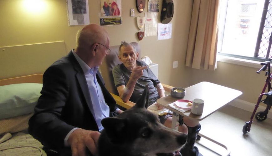 Wally wins loneliness battle this Anzac Day