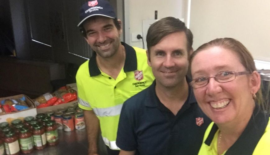 Salvation Army responds to Townsville floods