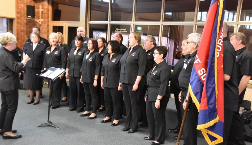 Melbourne Staff Songsters celebrate 30 years of ministry