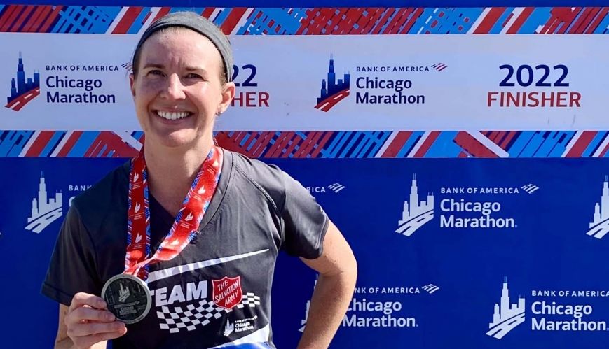 Happiness is a marathon effort for Michelle