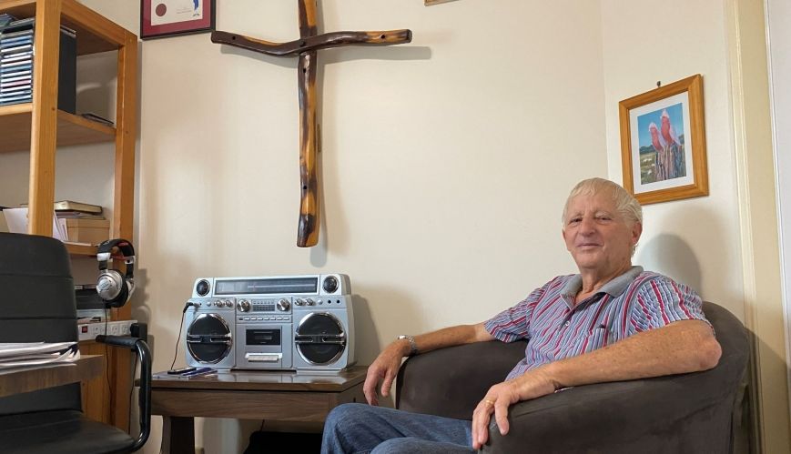 'Prayer chair' gets Don through the day