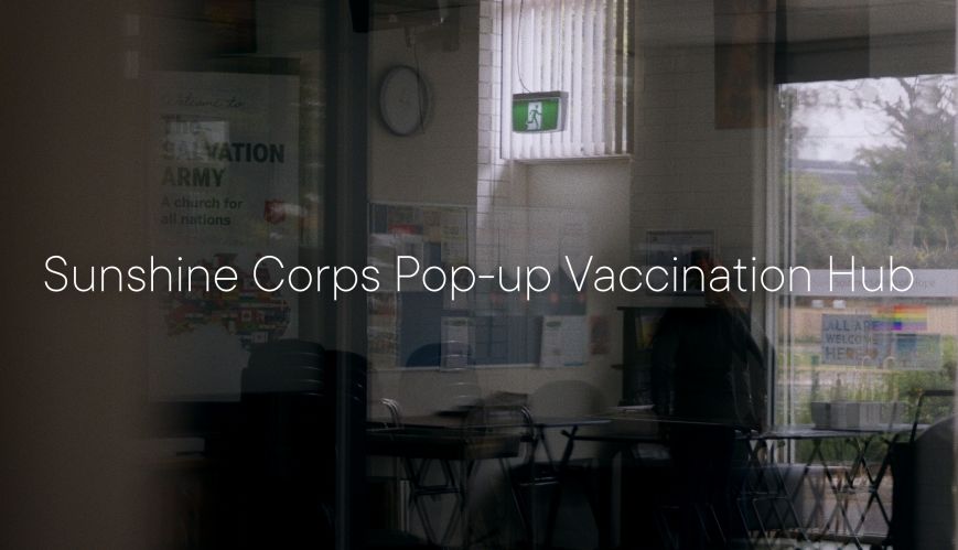 Salvo Story: Sunshine Pop-up Vaccination Hub