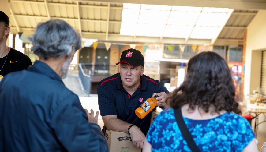 Salvos offer help and hope at flood sites