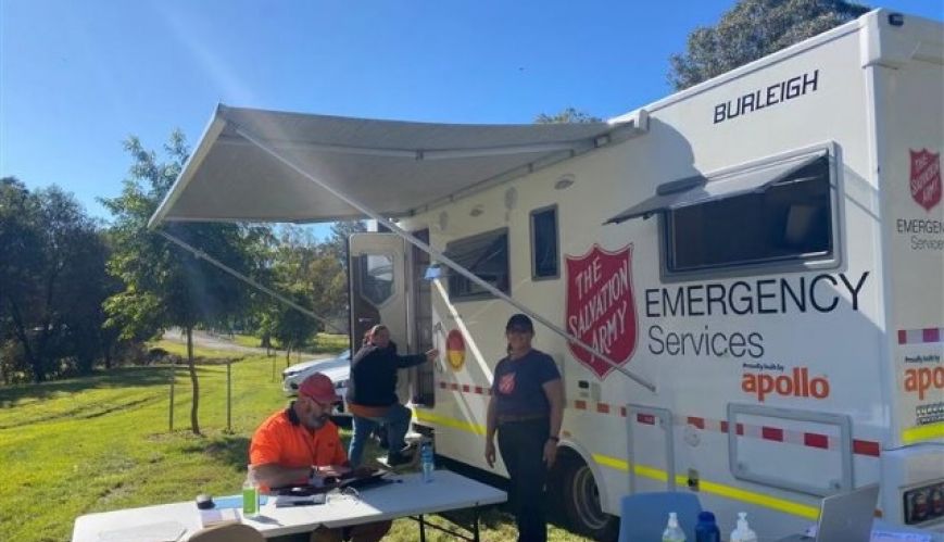 As the floods subside, the Salvos rise