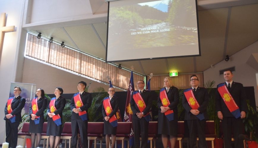 New Salvation Army officers commissioned 