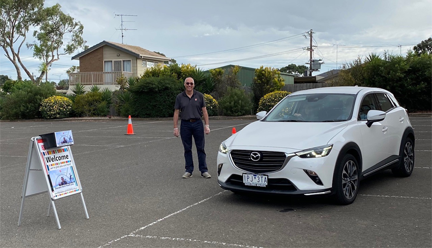 Drive-through generosity at South Barwon