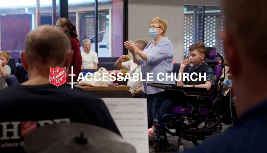 Church is AccessAble at Rouse Hill Corps